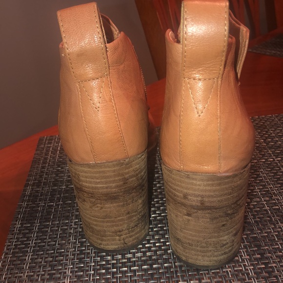 Prwnd Vionic Womens Lyssa tan color Ankle Boots Size Ubuy Algeria sz10 - Picture 4 of 10